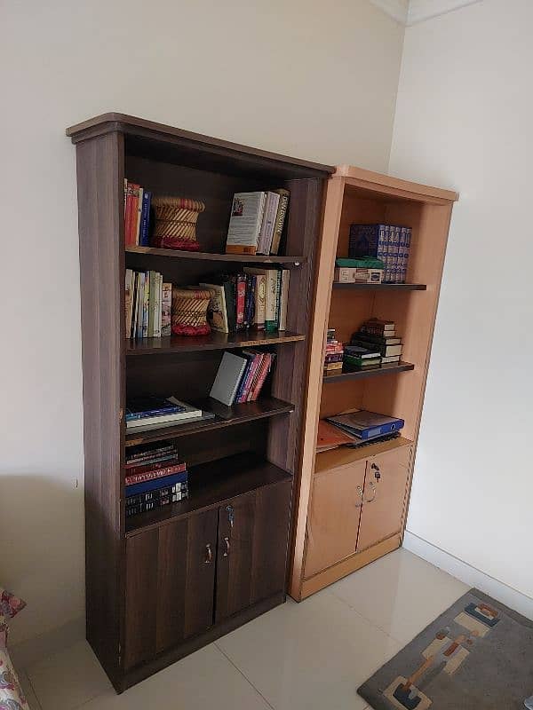 Bookshelf Book Shelf Book Rack 2 Pieces 3