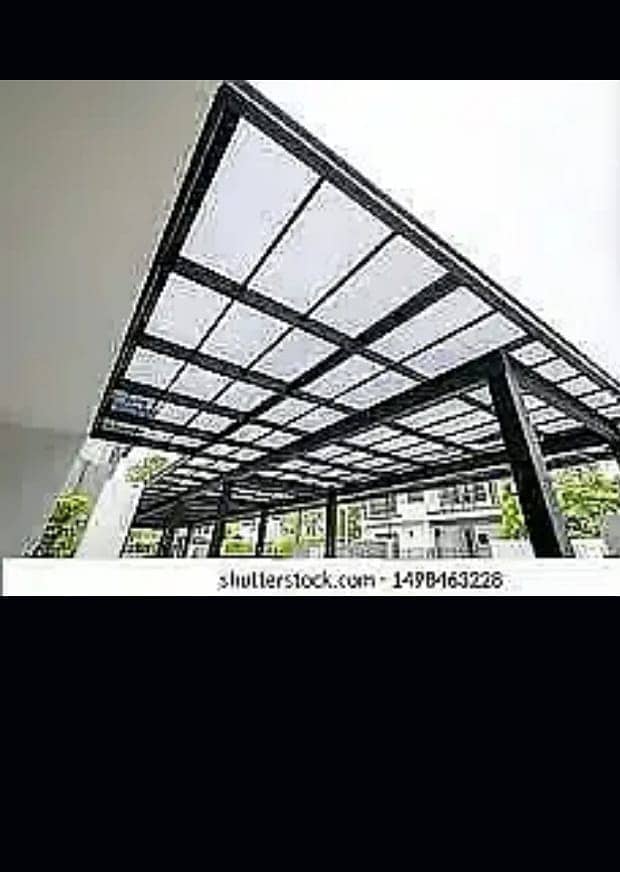 polycarbonate Sheets/shade for cars or Plants/ polycarbonate sheds 5