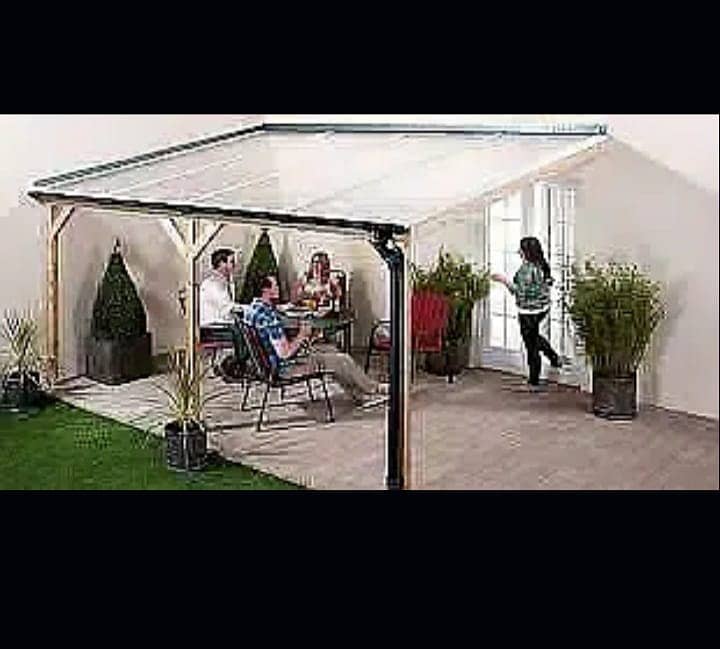 polycarbonate Sheets/shade for cars or Plants/ polycarbonate sheds 6