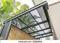 polycarbonate Sheets/shade for cars or Plants/polycarbonate sheds