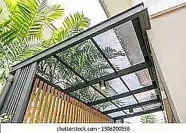 polycarbonate Sheets/shade for cars or Plants/polycarbonate sheds 0