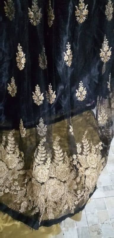 black party wear frock 6