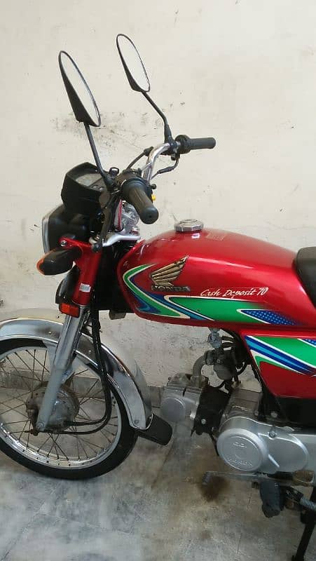 Honda 70 cc 2018 modal bio matic majood hai 4