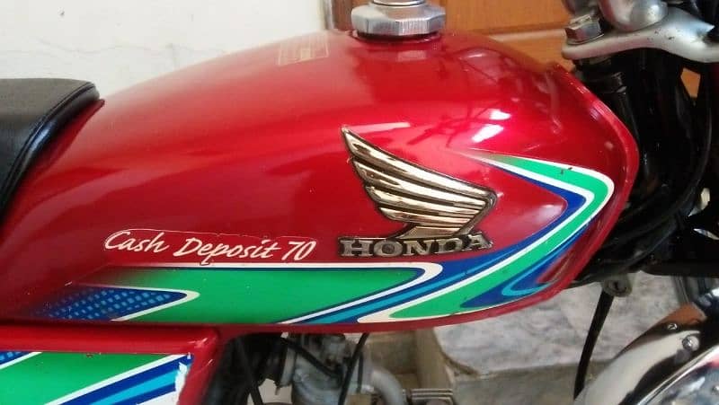 Honda 70 cc 2018 modal bio matic majood hai 10