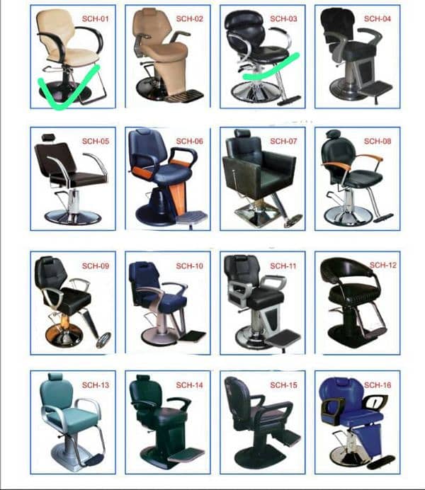 salon chairs 1