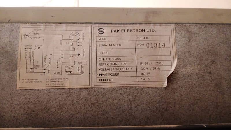 PEL 16 Cft Used Refrigerator 4