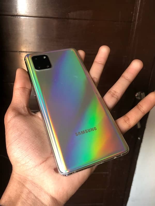 Samsung note 10 lite with box Pta Approved 0