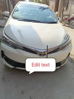 Toyota Corolla XLI 2016