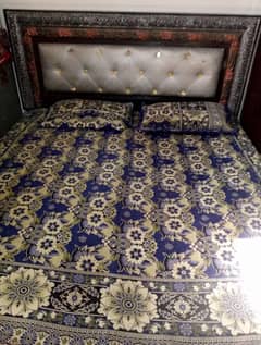 Wooden bed for sale (without mattress)