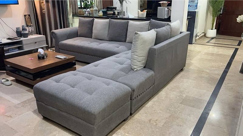 L Shaped Sofa Set 6