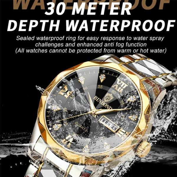 men watch waterproof/AVAILABLE contact 03430896815 1