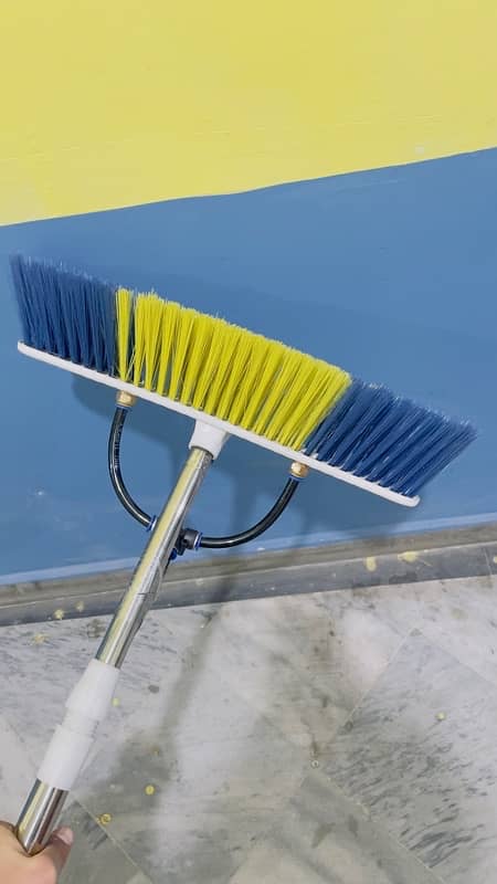 Solar panel cleaning brush with water flow pipe 10 feet O344,433O726 13