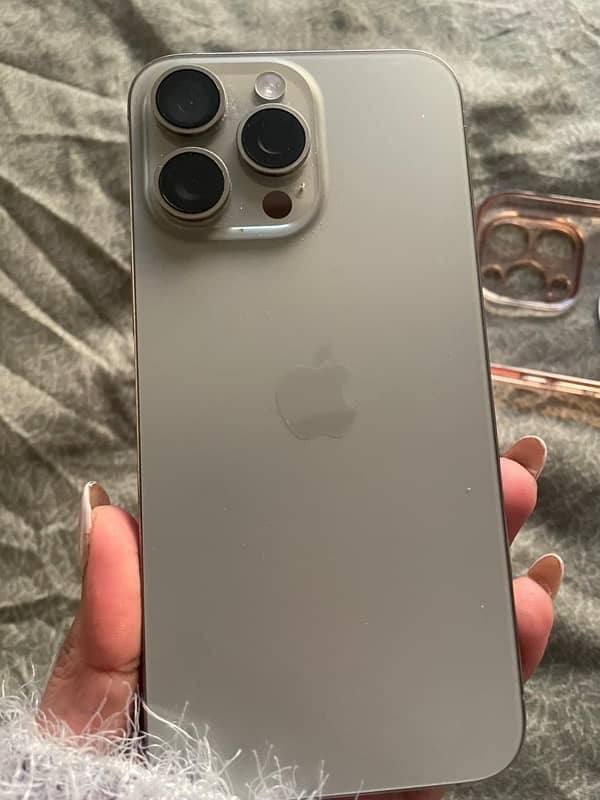 For Sale: iPhone 15 Pro Max 256GB (Non-PTA) – 98% Battery Health 0