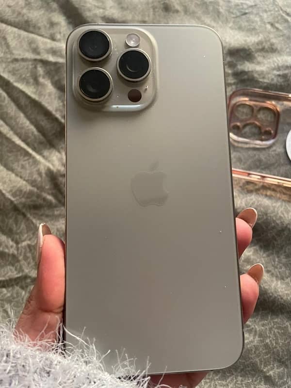 For Sale: iPhone 15 Pro Max 256GB (Non-PTA) – 98% Battery Health 1