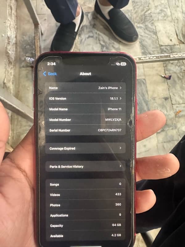 iPhone 11 with box 64GB non pta 3