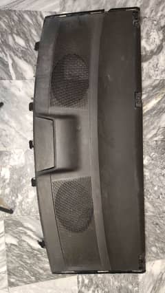 Toyota Corolla rear trunk speaker cover deck