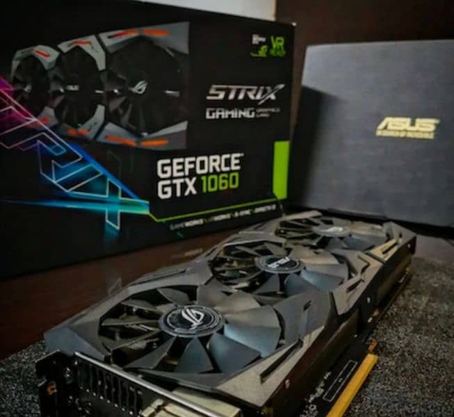 ASUS STRIX GTX 1060 6GB 0