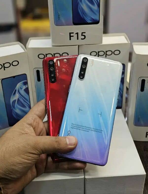 Oppo f15 new box packed at best price 0