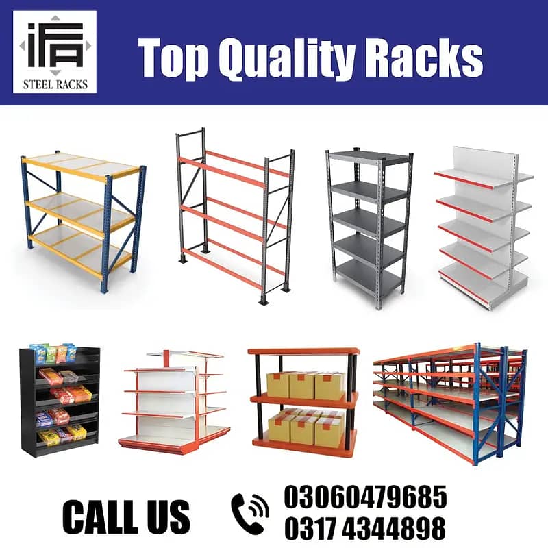 Departmental store racks,Pharmacy racks, warehouse racks, Grocery rac 0