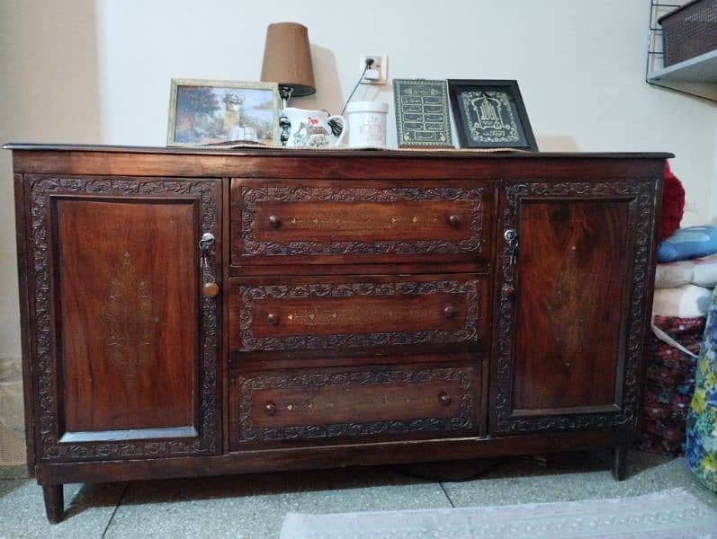 pure wooden console table 0