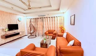 ONE BED FURNISHED APARTMENT AVALIABLE FOR RENT IN BAHRIA HEIGHTS -1