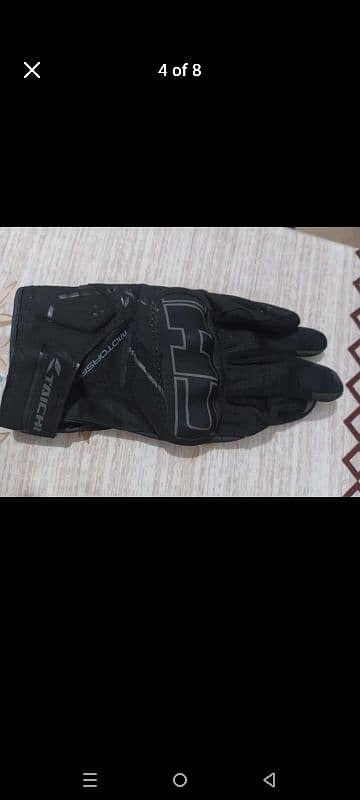 Genuine Taichi Motorcycle safety riding gloves in brand new condition 3