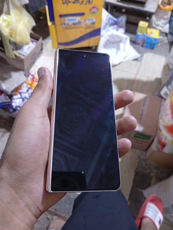 Samsung galaxy Z fold 4 Dual Sim Aprove  Hey 12 +256 Al Ok Urgent Sale 5