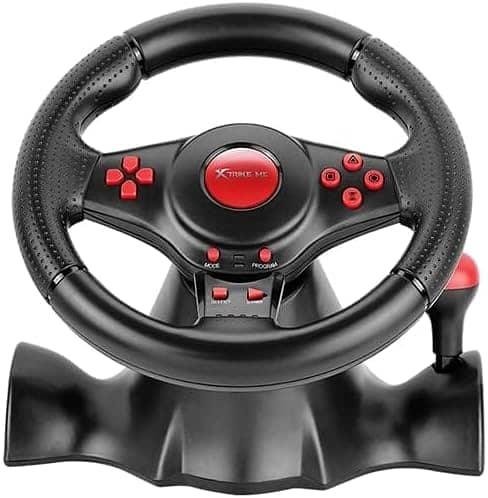 XTRIKE ME GP903 Driving Racing Wheel USB Wired - Dual Vibration Motor 2