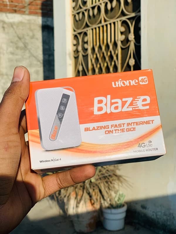 Ufone 4G Blaze Wifi Device Unlocked 5