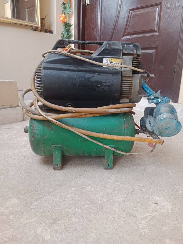 Italy original automatic Air compressor for sale with gun and pipe 0