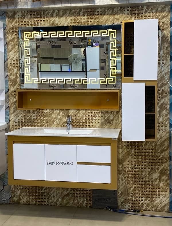 vanity/ marble vanity/ tile vanity/ vanity/corian vanity/ PVC BATHROOM 3