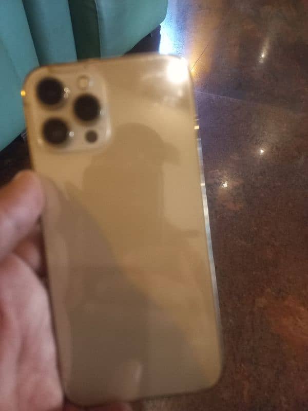 iphone 12pro max Non PTA 256GB Gold edition 1