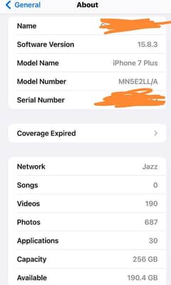 iPhone 7 Plus 256GB PTA Approved