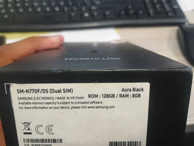 Samsung Note 10 Lite 8/128 gb Aura Black 7