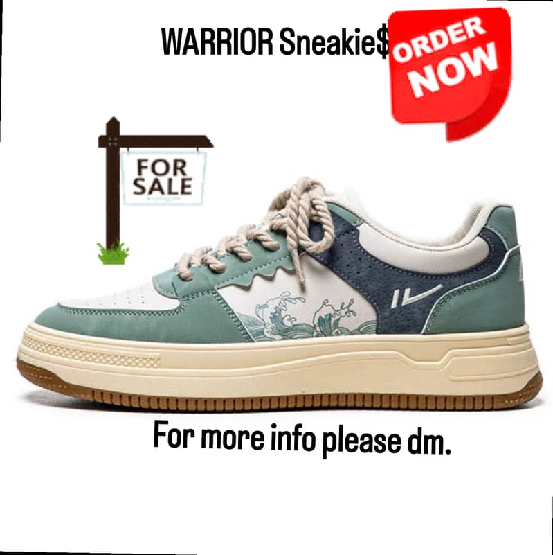 Fresh PRELOVED Original WARRIOR trending sneakers 1