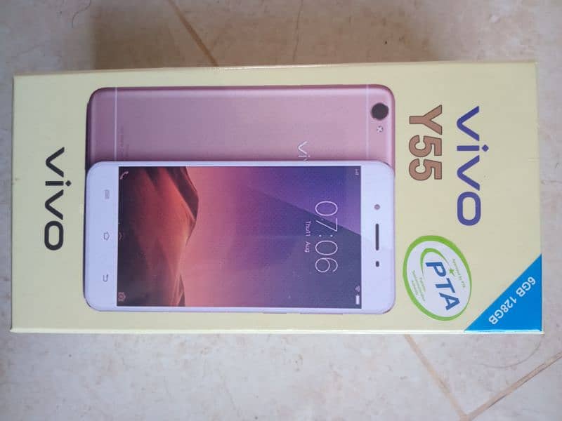 vivo Y55 6gb/128gb new pta approved 2