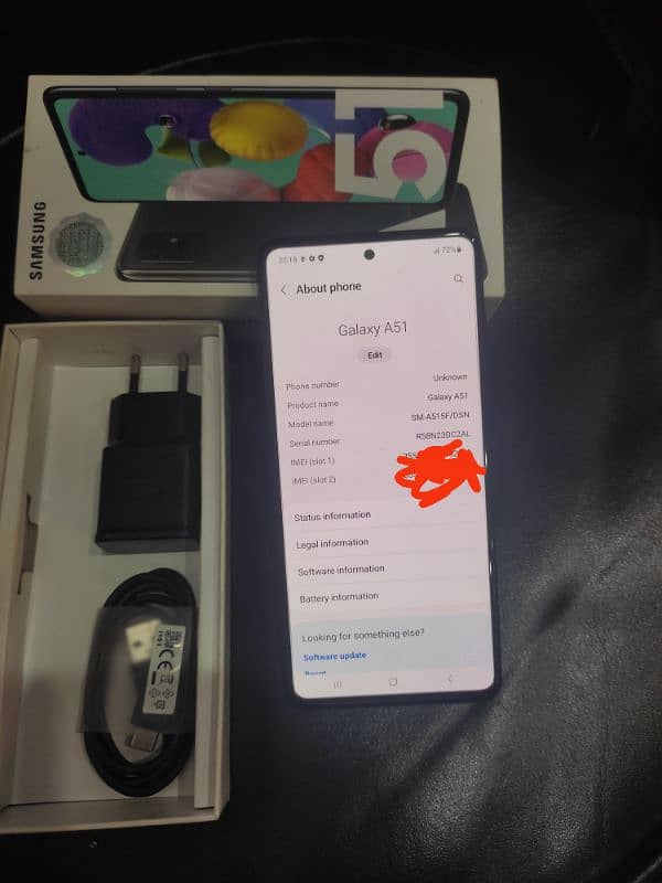 Samsung a51 Full box  03156110292 2