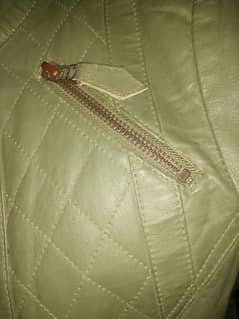 ASOS leather jacket size 8