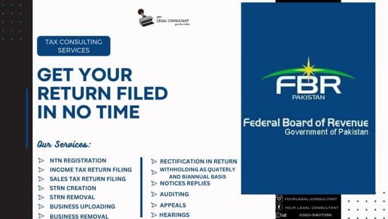 SECP/Tax Filer / Tax Return Filing / Income Tax Return / Filer Fbr 0