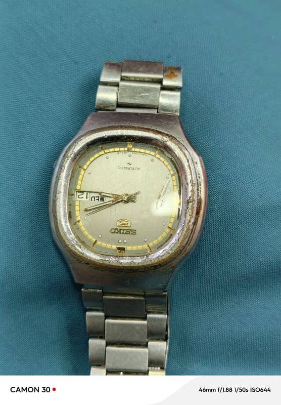 selko 5 old model brand luxury watch automatic 1