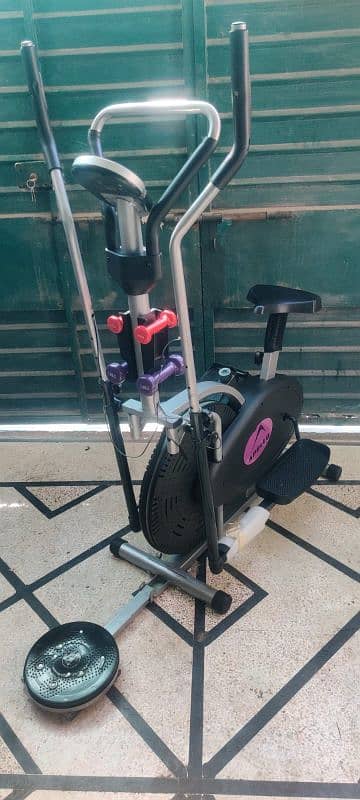 4 in 1 Elliptical Cycle dumbbells Twister 14