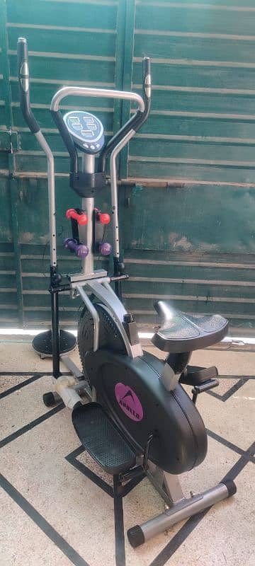 4 in 1 Elliptical Cycle dumbbells Twister 18