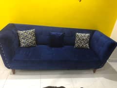 imported 3 seater sofa | wooden sofa | velvet design elegent sofa