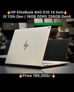 EliteBook 840 G10 14 inch i5 13Gen 1335U 16GB 256GB 2023