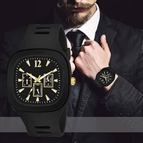 SPORT WATCH for men//. TWO COLOUR AVAILABLE 2