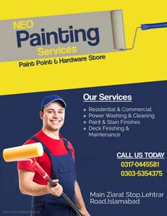 Professional House Paint & Repaint Services in Islamabad - Painter