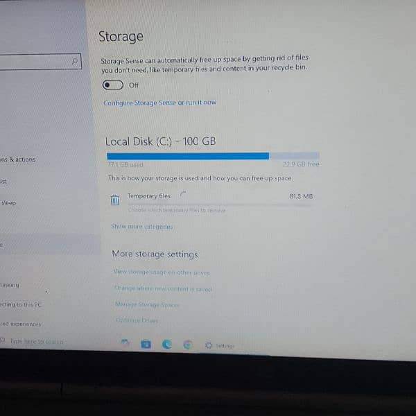 laptop in used condition.   battery timing 3 hours.  . 2