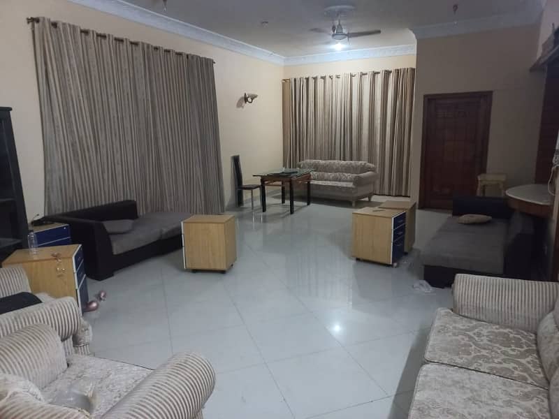 defence 500 yards first floor portion for rent line water near park and masjid 0