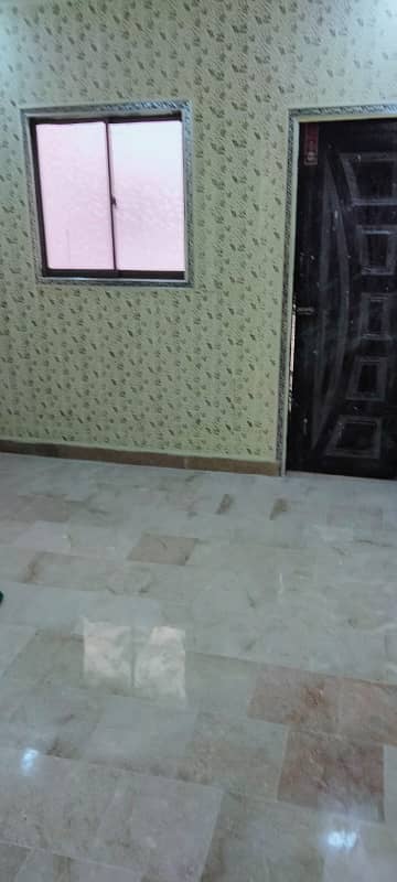 New Flat (1st F)Available for Sale(32Lacs ) at Liaquatabad No 4 Amjad Sabri wali Gali American Kitchen. 6