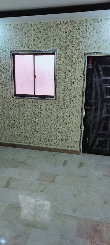 New Flat (1st F)Available for Sale(32Lacs ) at Liaquatabad No 4 Amjad Sabri wali Gali American Kitchen. 10